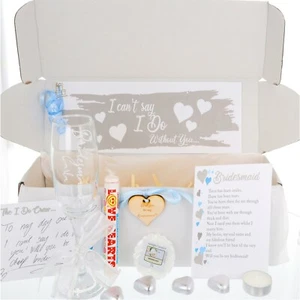 Personalisierte Brautjungfer Geschenkvorschlag Hochzeitsfeier | Will You Be My Bridesmaid - Bild 1 von 11