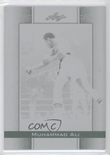 2011 Leaf Metal Ali Printing Plate Black 1/1 Muhammad Ali #15 4g0