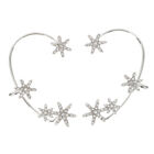  Pearl Earings Earrings for Unpierced Ears Snowflake Crystal