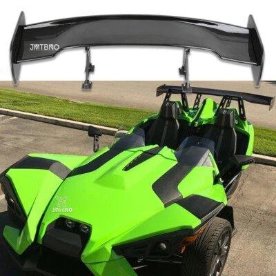 Alerones de maletero trasero negro brillante 57" Racing Wing estilo GT para Polaris Slingshot Foto 1 de 4