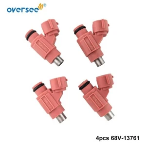 4PCS 68V-13761 Fuel Injector For Yamaha Outboard 115HP 2011-2014 68V-13761-10-00 - Picture 1 of 6