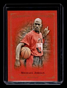 2016 Upper Deck Goodwin Champions Royal Red #1 Michael Jordan - EXACT SCAN