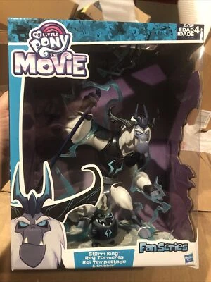 Figura My Little Pony The Movie Fan Series Storm King Rey Tormenta & Grubber 🆕 Foto 1 de 4