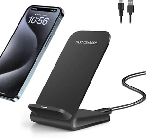 30W Fast Wireless Charger Charging Dock Stand For Apple iPhone 16 15 Samsung S25 - Picture 1 of 13