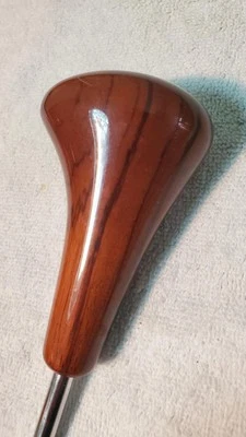 MERCEDES BENZ  (S CL SL SL500 W220 W215 S500 CL500 ? ) SHIFTER KNOB BURL WOOD - Image 1 of 4