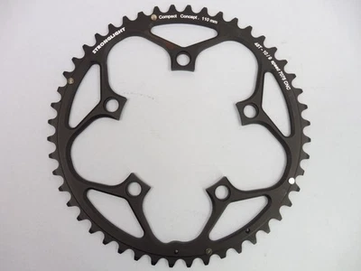 Stronglight  / 110 Zicral -  48 tooth  Chainring ( 272002 )  NOS bicycle - Image 1 of 4