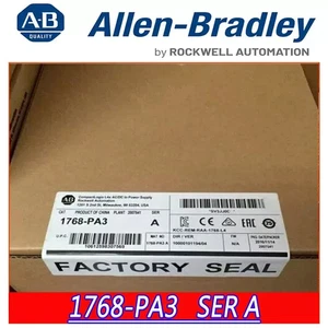 New Factory Sealed AB 1768-PA3 SER A Compactlogix Power Supply 1768-PA3 - Picture 1 of 4
