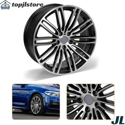 19 英寸 x 8 英寸前合金轮圈适用于宝马 530e 530i 540i M550i 2017 2019 2020 — 第 1/4 张图片