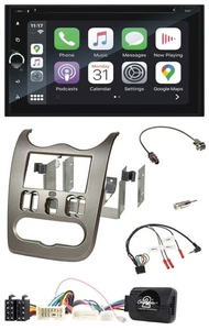 Blaupunkt 2DIN Bluetooth DAB USB DVD Lenkrad Autoradio für Dacia ab 2012 dunkels - Bild 1 von 12