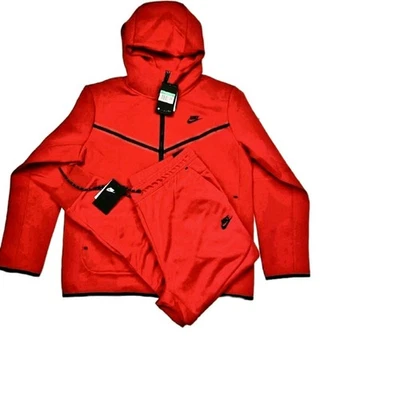 Nike красный tech свитер верх и низ, размер (S до 3 x)  - Изображение 1 из 4