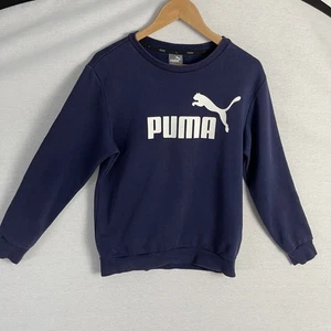 Puma Herren Pullover Pullover Navy Rundhals Größe S - Bild 1 von 5