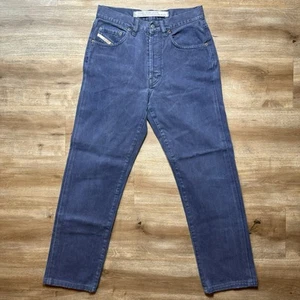 Diesel Jeans Men 32 Blue Basic Jeans Straight Leg Vintage Italy Made Fits 31x30 - Picture 1 of 13