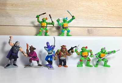 Bullyland 忍者神龟 8 件套 - 人物/磁铁 TMNT — 第 1/4 张图片