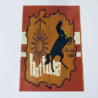 Vintage Hot Tuna Surf Poster 2000s Y2K Surfwear Rare Original Print Ad  - image 1 of 4