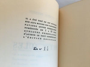 PERREIN (Michele) . Le petit Jules .Relié cuir ,  E.O. 1/15 sur Alfa .1965 - Imagen 1 de 6