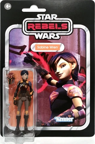 Star Wars CUSTOM Vintage Collection Sabine Wren Cover