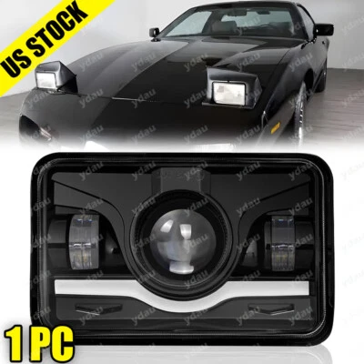 Faro cuadrado LED 4x6" alto/bajo/DRL para Pontiac Firebird Trans Sport 1980-2002 Foto 1 de 4