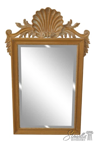 59938EC: DECORATIVE CRAFTS Italian Shell Carved Mirror Cover