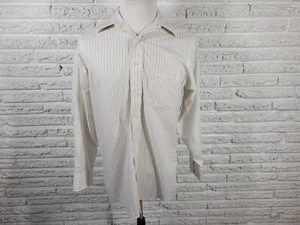 Donald Trump Signature Mens Shirt 15.5 32 33 Long Sleeve Non Iron Blue Stripe - Picture 1 of 8