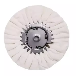 renegade 9" buffing wheel white flannel polishing wheels car truck semi shine - Picture 1 of 4