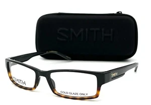 SMITH FEDER Black Fade Tortoise / Demo Lens 53mm Eyeglasses - Picture 1 of 4