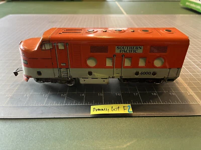 Lote de motor locomotora maniquí diésel naranja Marx O Train Southern Pacific 6000 F2 Foto 1 de 4