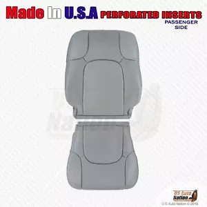2020 2021 For Nissan Frontier Passenger Bottom-Top Perforated Leather Cover Gray - Bild 1 von 6