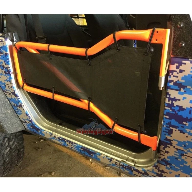  Cubiertas de puerta de tubo delantero para Jeep Wrangler JK 2007-2018 ¡15 colores!  Cazador de piedras Foto 1 de 1