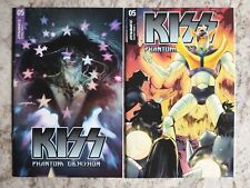 Kiss Phantom Obsession #5 Variant Set Of 2 1st Print Dynamite 2021 Edginton