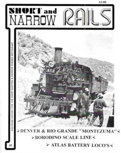 Cargador de rieles estrechos cortos 40 Denver y Río Grande Montezuma Atlas batería loco - Imagen 1 de 9