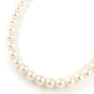 MIKIMOTO Necklace Pearl Silver 925 - Imagen 1 de 6