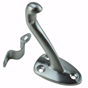 Hickory Hardware PBH3010-26D SATIN BRUSHED CHROME Handrail Bracket, Solid Brass - Bild 1 von 1