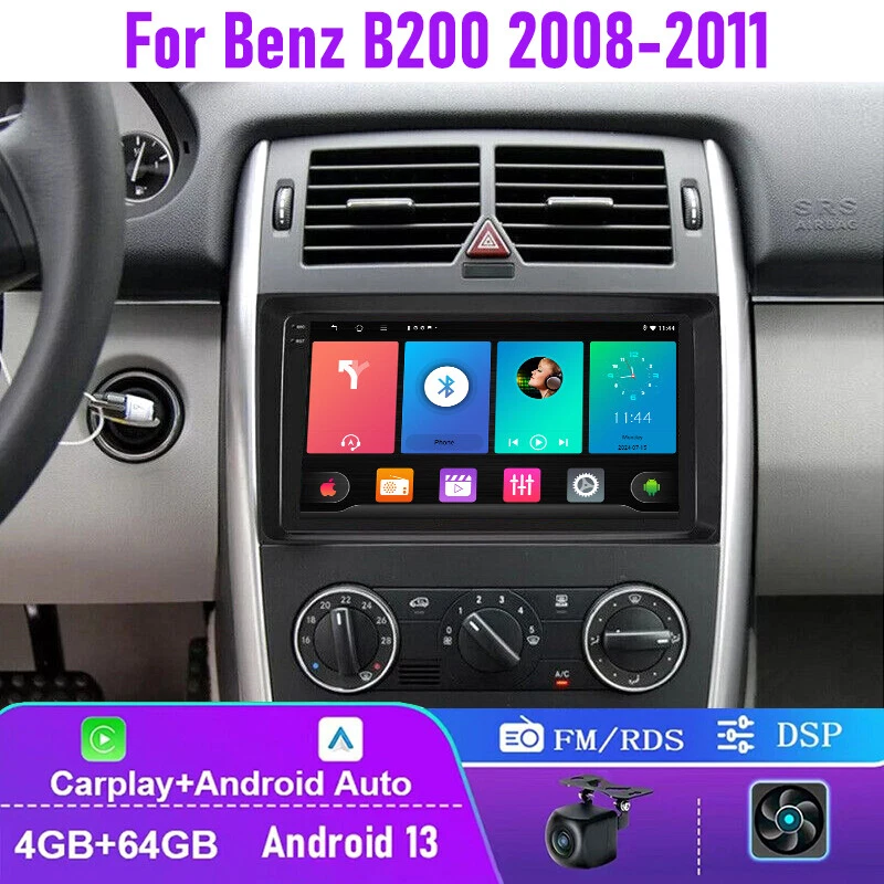 9" For Mercedes Benz B200 2008-2011 Car Stereo Radio Wireless Carplay Head Unit - Image 1 of 4