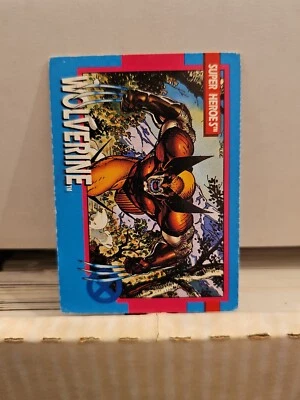 Wolverine Marvel 1992 original.    Tarjeta tiene algo de desgaste visible, pero rara PROMOCIÓN  Foto 1 de 2