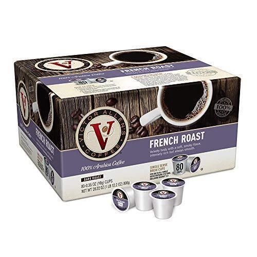 Victor Allen FG014607 Espresso French Roast - 80 Pods