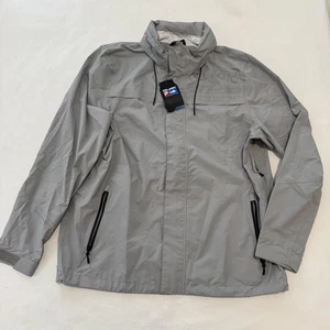 Giacca Pelagic Uomo Grigio Medio Outrigger Leggera Pesca Idro-Repel con Cappuccio - Foto 1 di 18