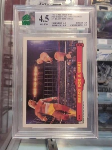 Hulk Hogan King Kong Bundy Ready For A War! 1985 WWF Pro Wrestling Stars MNT 4.5 - Picture 1 of 2