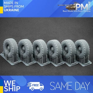 ScaleX WM-35012 1/35 HIMARS V2 Ordinary wheel set for Trumpeter - Picture 1 of 3