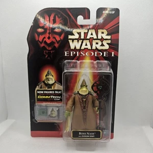 Vintage Star Wars Episode 1 Boss Nass Hasbro 1998 With CommTech Chip New - Picture 1 of 3