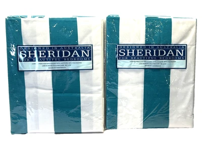 Fronhas Sheridan Austrália Luxo Tamanho Europa Novas Fabricadas na Austrália Lote de 2 - Imagem 1 de 2