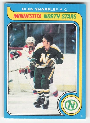 Glen Sharpley 1979-80 O-Pee-Chee #93 Minnesota North Stars Ex - Image 1 of 2