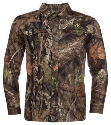 BLOCKER ANGATEC SNAP SHIRT - MO BU COUNTRY - X-LARGE - E.02.02.A.02 - Image 1 of 4