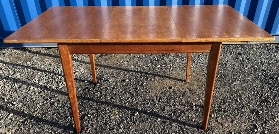 Teak Extending Dining Table Vintage Retro Mid Century 60's FREE Fast Delivery 🚚 - Image 1 of 4