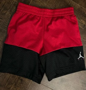 Nike Air Jordan Jumpman Boys / Toddler Kids Shorts Size 4 Red / Black / White - Picture 1 of 2