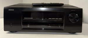 Denon AVR-1513 5.1 HDMI Home Theater  Receiver Stereo AM/FM With Remote Bundle. - Picture 1 of 5