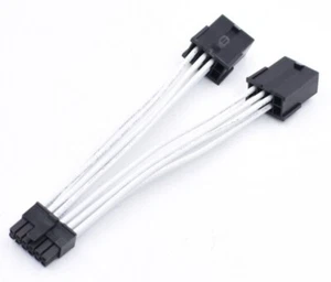 Adaptador de cable para tarjeta gráfica NVIDIA RTX 30 Series 3070 3080 RTX 3090 doble 6/8 pines - Imagen 1 de 3