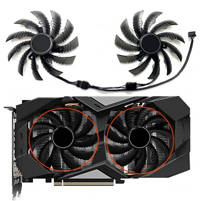 Ventilador de refrigeração de placa gráfica de substituição para GIGABYTE RTX2060S 2070 GTX1660Ti 1660 - Imagem 1 de 4