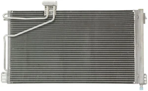 New A/C Condenser for Mercedes C Class 2001-2005 Parallel Flow 14-5/8 - Picture 1 of 3