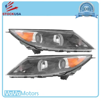 For 2011 2012 Kia Sportage Headlight Assembly Replacement Halogen Left Right 2pc - Bild 1 von 4