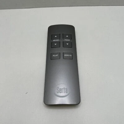 Mando a distancia de reemplazo de cama ajustable Serta Motion Essential 3 modelo RF258G Foto 1 de 3